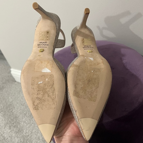 Stuart Weitzman slingback heels shoes - Picture 4 of 4